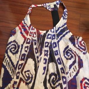 Tribal Print Forever 21 Racerback Top